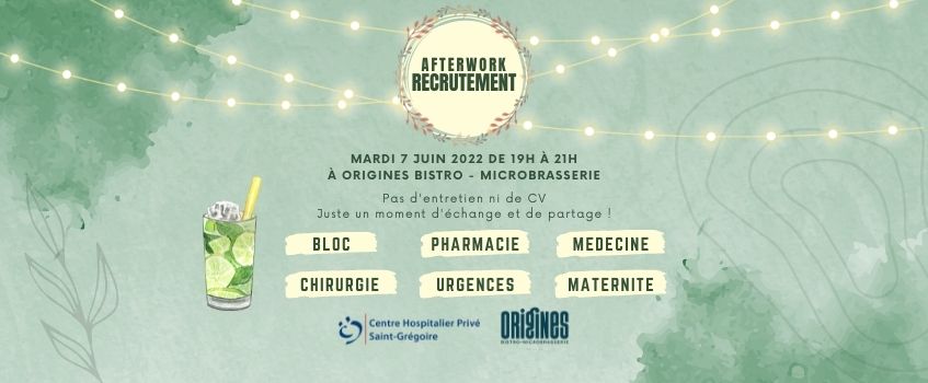 Afterwork recrutement