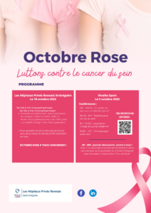Programme Octobre Rose 2023 - Saint-Grégoire