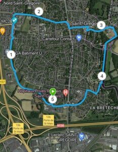 Parcours - ENDORUN 2023