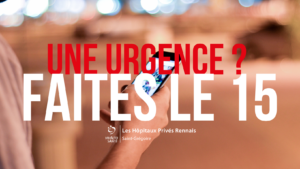 Une urgence ? Faites le 15