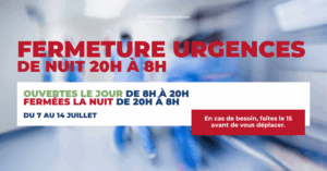 Fermetures SAU STG 2025